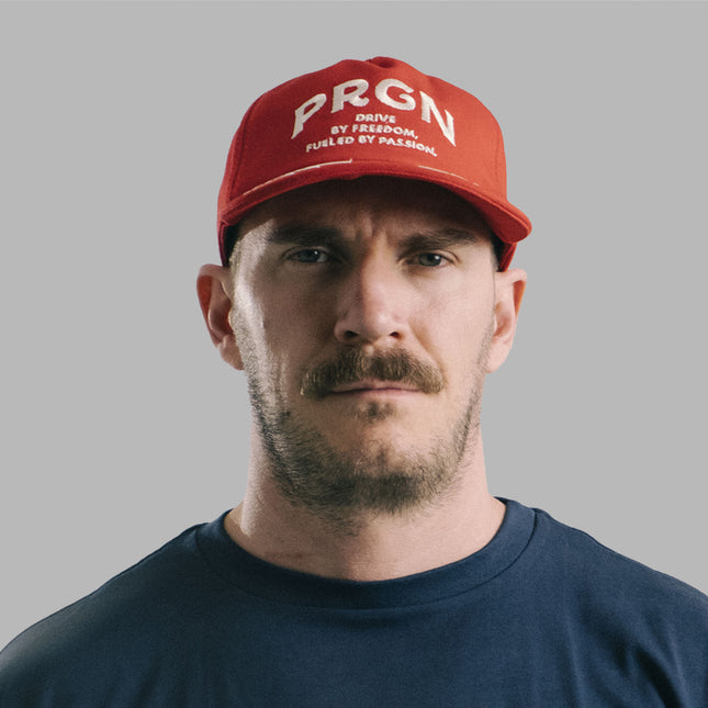 Cap Red Cotton Drill