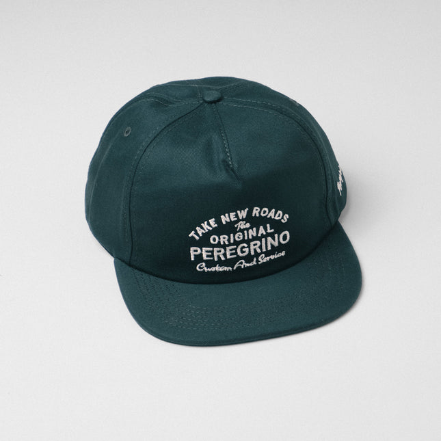 Cap Green Cotton Drill