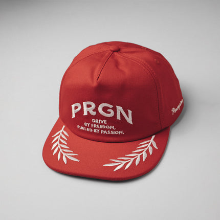 Cap Red Cotton Drill