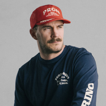 Cap Red Cotton Drill