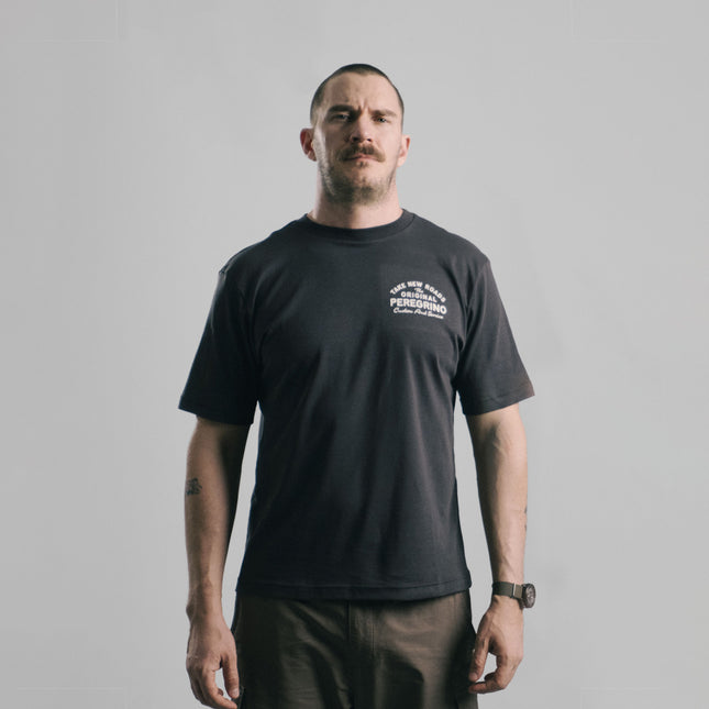 T-Shirt Black Pima Cotton