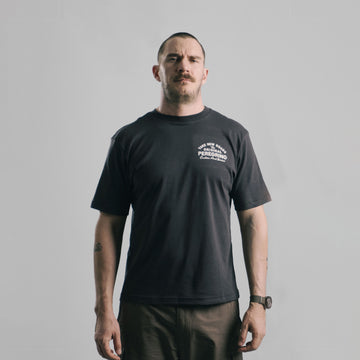 T-Shirt Black Pima Cotton