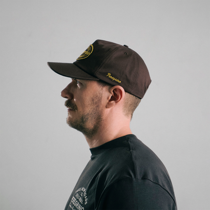 Cap Brown Cotton Drill