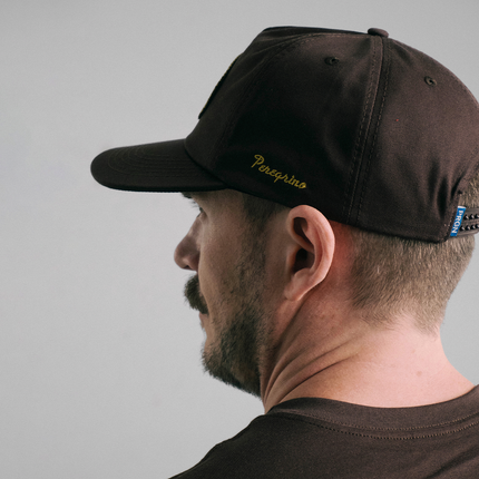 Cap Brown Cotton Drill